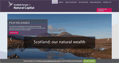 Desktop Screenshot of naturalcapitalscotland.com